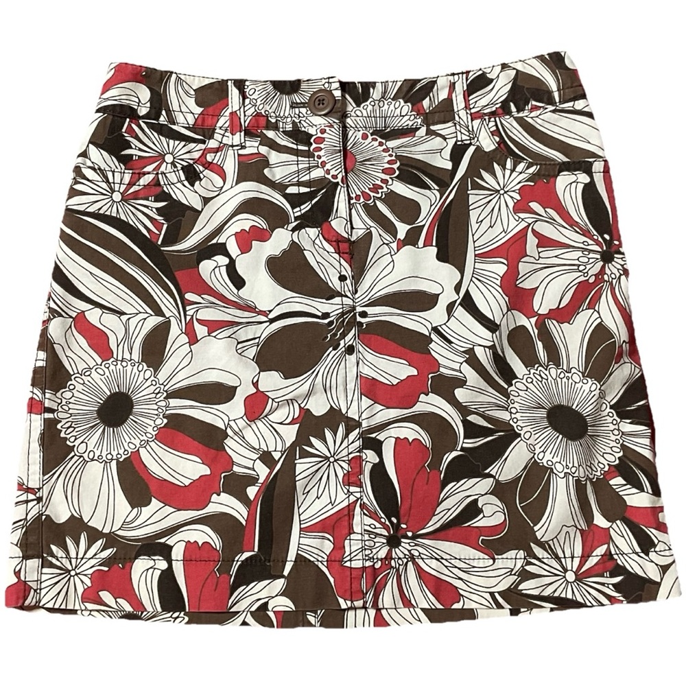 Ann Taylor LOFT Women’s Sz 4P Floral Mini Skirt - EUC